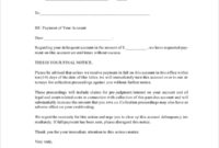 Amazing Debt Recovery Letter Of Demand Template