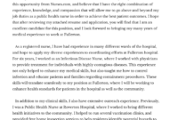 Amazing Health Care Cover Letter Template