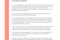 Amazing Hr Generalist Cover Letter Template