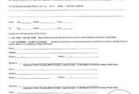 Amazing Notarized Travel Consent Letter Template