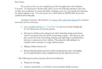 Amazing Relocation Cover Letter Template
