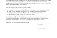 Amazing Warehouse Manager Cover Letter Template