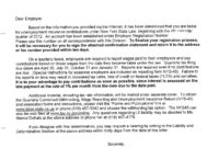 Amazing Workers Compensation Denial Letter Template