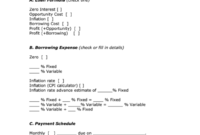 Awesome Art Loan Agreement Template