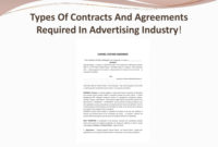 Awesome Davp Advertising Rate Contract Agreement