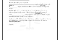 Awesome Debt Recovery Letter Before Action Template