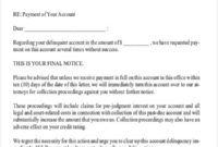 Awesome Debt Recovery Letter Of Demand Template