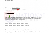 Awesome Debt Repayment Letter Template
