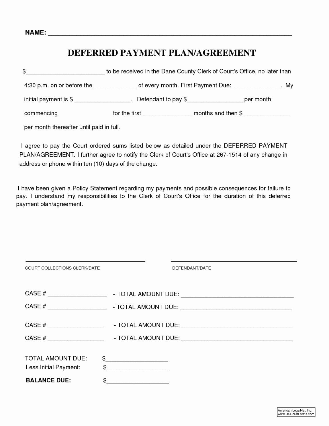 Awesome Dental Payment Plan Agreement Template