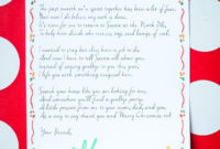 Awesome Elf Goodbye Letter Template