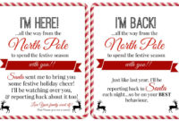 Awesome Elf On The Shelf Arrival Letter Template