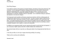 Awesome Hospitality Cover Letter Template