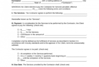 Awesome Independent Contractor Commission Agreement Template