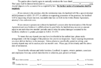 Awesome Mutual Contract Termination Agreement Template