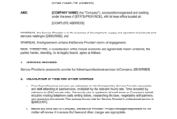 Awesome Software Development Consulting Services Agreement Template