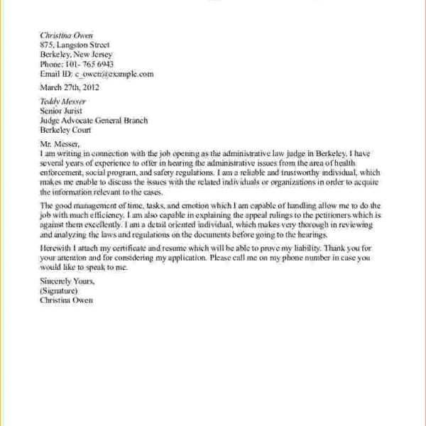 Best How To Write A Letter To A Judge Template
