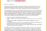 Best Letter Of Medical Necessity Template