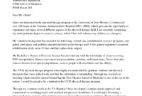 Best Physical Therapist Cover Letter Template