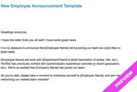 Fantastic New Employee Welcome Letter Sample Template