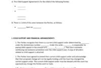 Fantastic Notarized Child Support Agreement Sample
