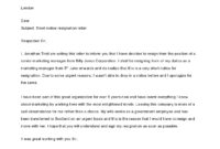 Fantastic Standard Resignation Letter Template