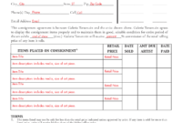 Fascinating Auto Consignment Agreement Template