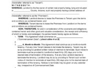 Fascinating Rent To Own Lease Agreement Template