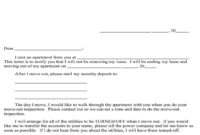 Fascinating Rental Lease Termination Letter Template
