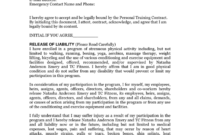 Free Fitness Instructor Contract Agreement Template
