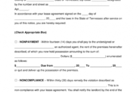Free Roommate Eviction Letter Template