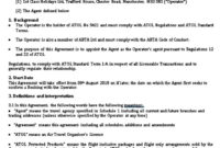 Free Travel Service Agreement Template