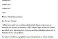 Fresh Auditor Resignation Letter Template