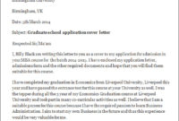 Fresh College Cover Letter Template