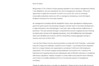 Fresh Consultant Cover Letter Template
