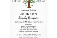 Fresh Free Family Reunion Letter Templates