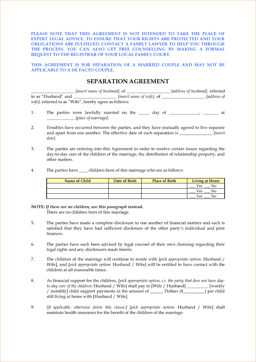 Fresh Home Equity Buyout Agreement Template