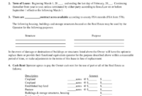 Fresh Pasture Lease Agreement Template