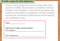 New Full And Final Settlement Offer Letter Template