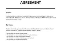New Medical Independent Contractor Agreement Template