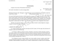 New Ny Sublease Agreement Template