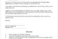 New Patient Recall Letter Template