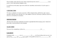 Professional Change Of Name Agreement Template