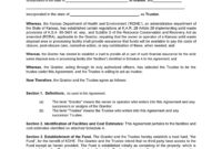 Professional Formal Trust Agreement Template