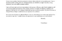 Professional Hospitality Cover Letter Template