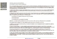 Professional Music Co Publishing Agreement Template