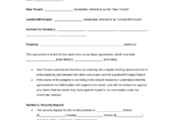 Professional Room Rental Agreement Contract