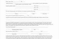 Professional Temporary Guardianship Letter Template