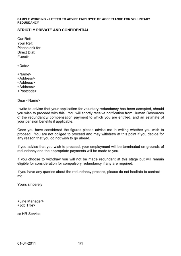 Professional Vote Of No Confidence Letter Template