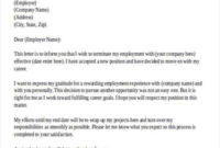 Simple Auditor Resignation Letter Template