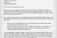 Simple Cover Letter Template For Administrative Assistant